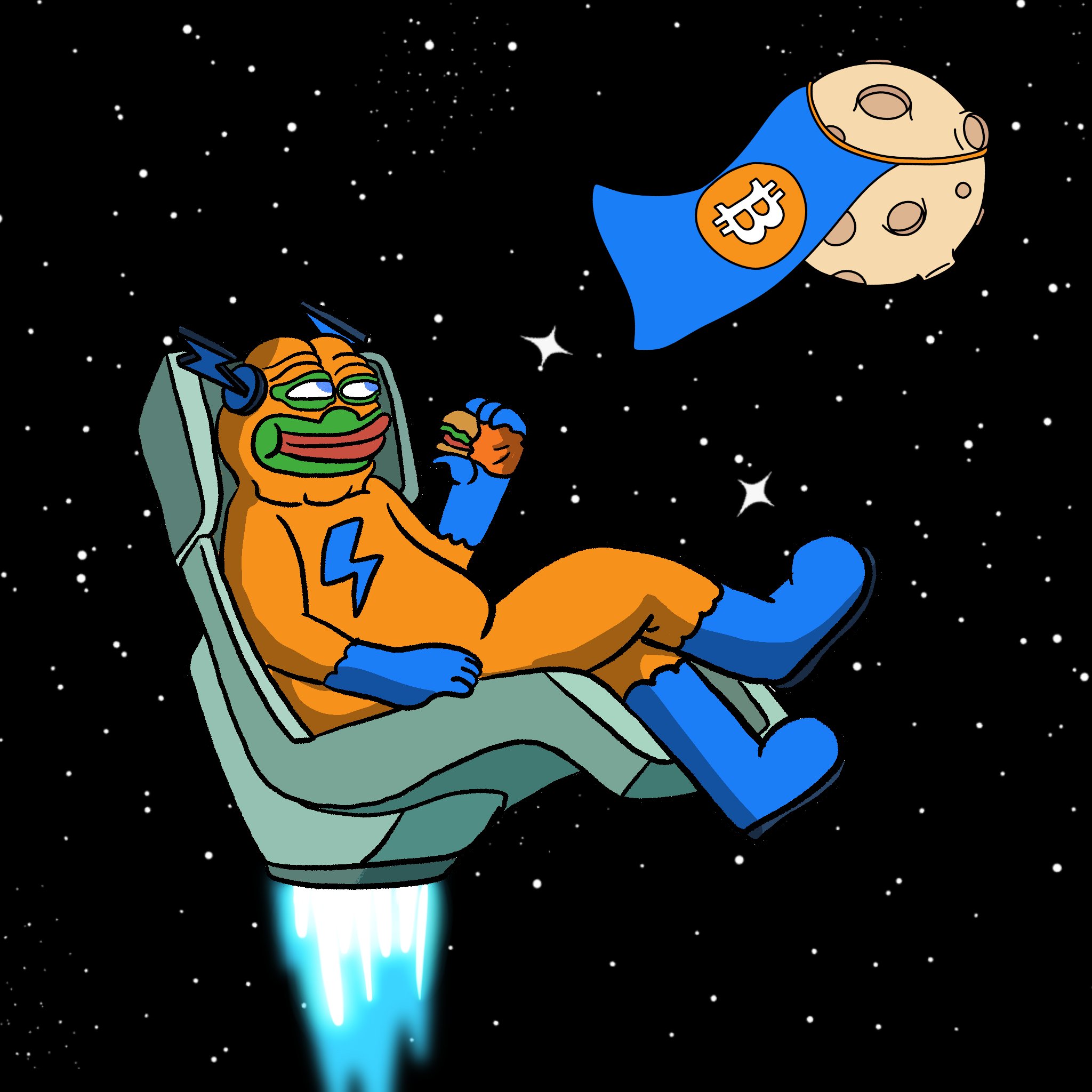 Bitcoin Hyper Mascot